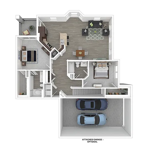 Floor plan Monroe Upper