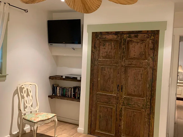 closet in master bedroom