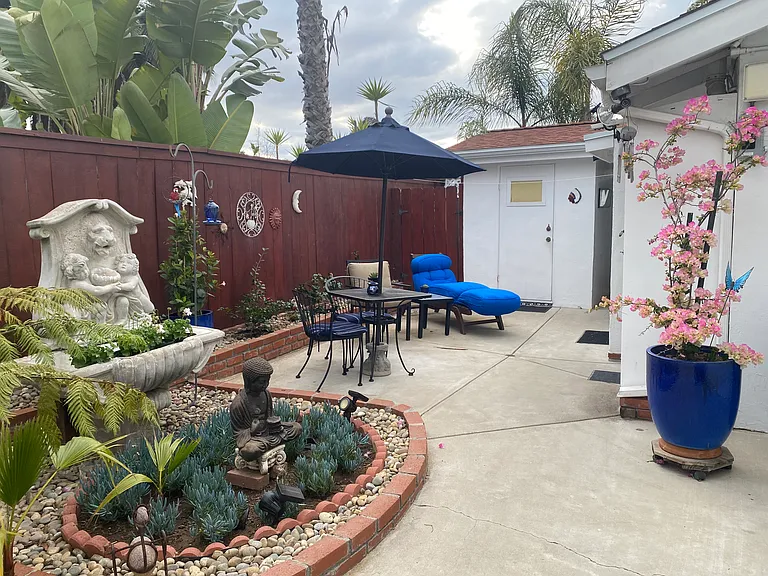 private patio