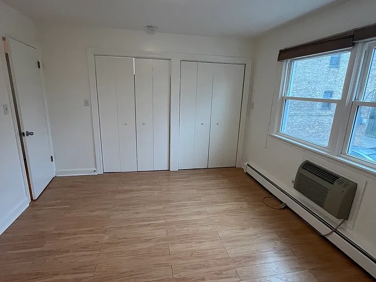 Primary bedroom with double closets