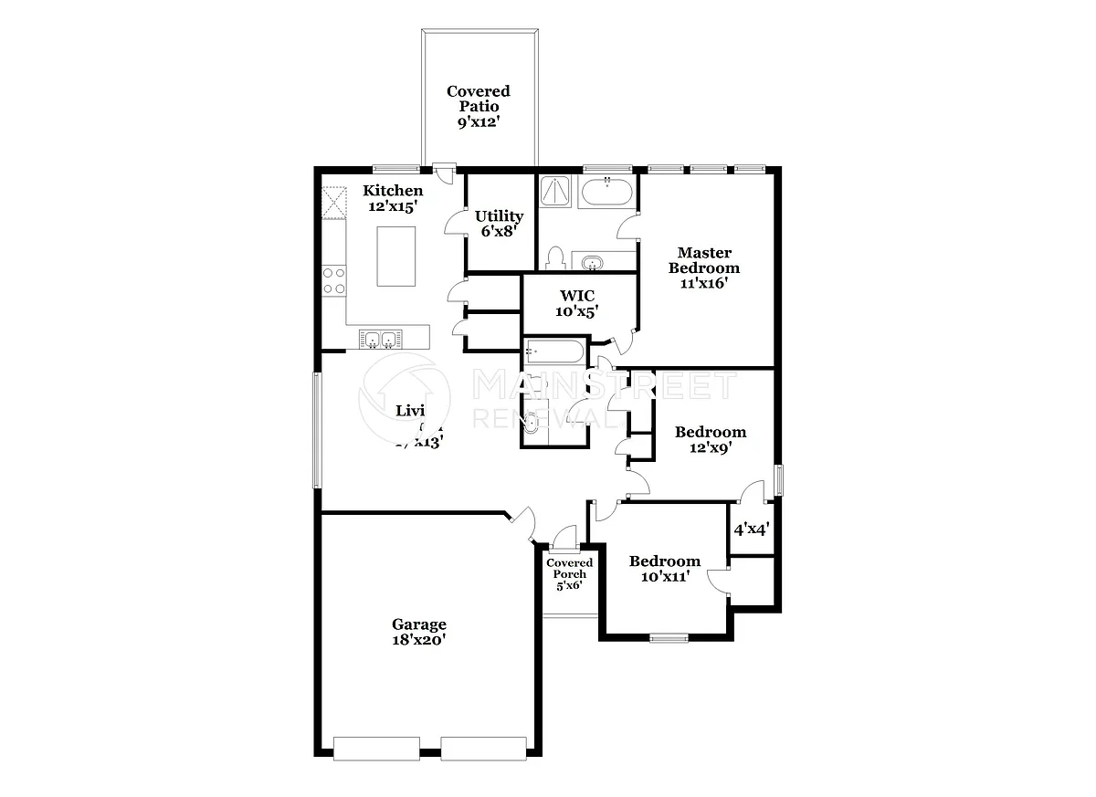 Floor Plan - 1921 Morning Dove