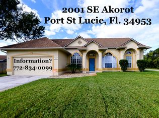 2001 SW Akorot Rd, Port Saint Lucie, FL 34953