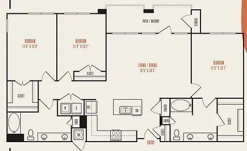 Floor plan C2A