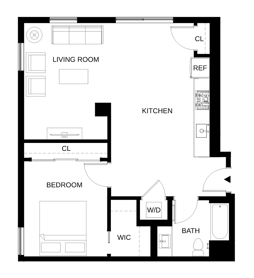 Floor plan A13