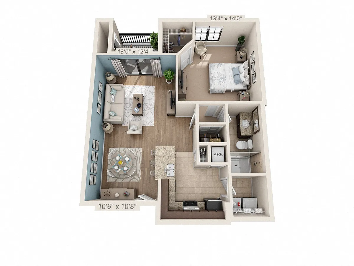 Floor plan Anchor
