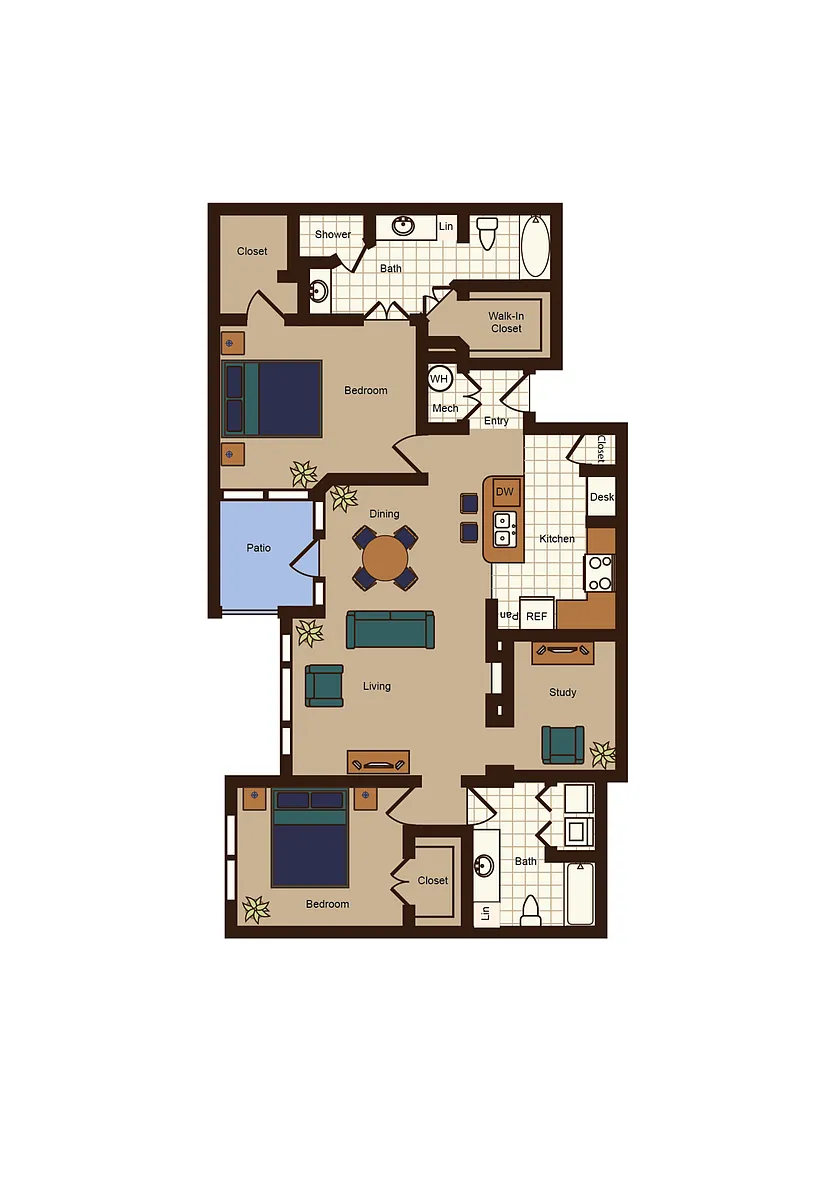 Floor plan C2