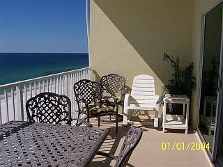 Spacious balcony with great view