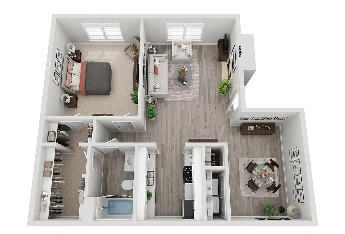 Floor plan A3 1X1