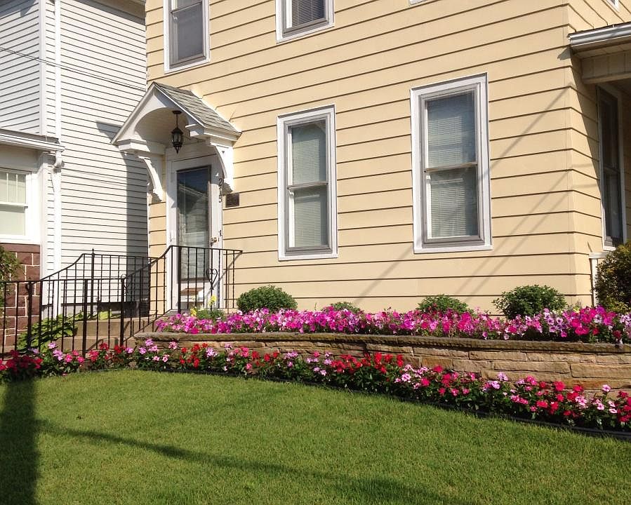 front of property
