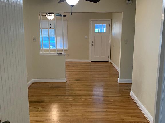 Dinning room looking at front door.