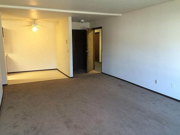 Living room looking into the dining area