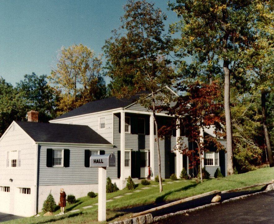 This photo was taken in 1966 when the house was new!