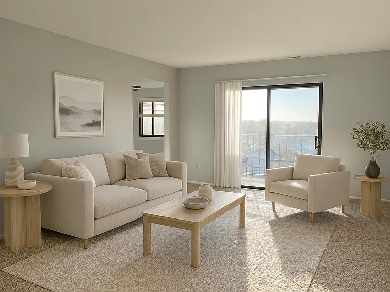 AI Staged - Living Room