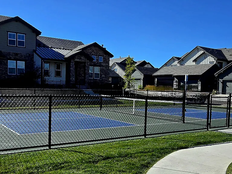 Pickleball court outside your door!