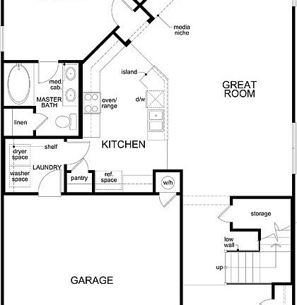 Floorplan - 1st floor