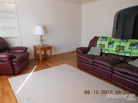 Large windows let the light shine in.