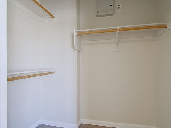 Master walk in closet