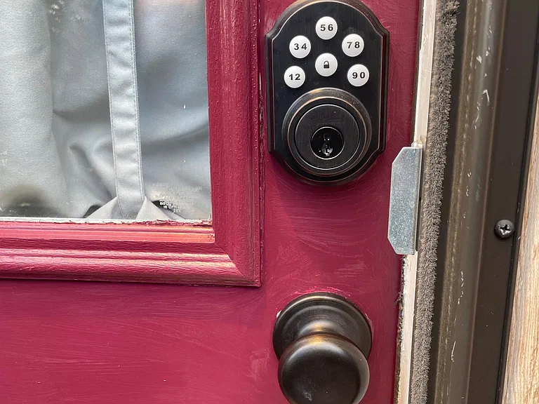 Key pad entry