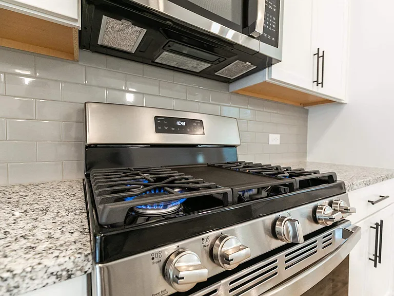Stainless Steel GE Gas Range