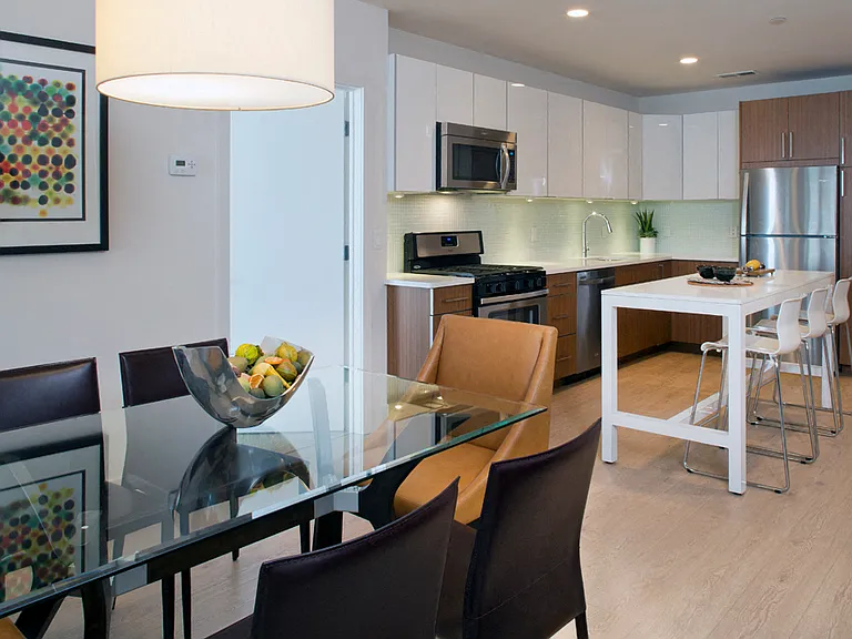 Typical Open Kitchen & Dining Area