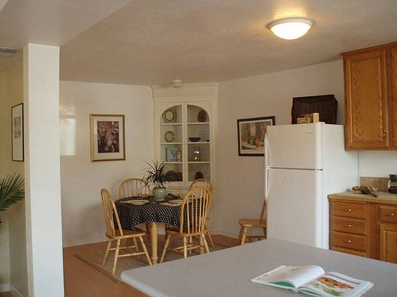 downstairs living space