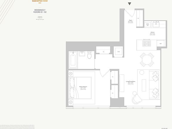 2nd image of 460 W 42nd St APT 52F