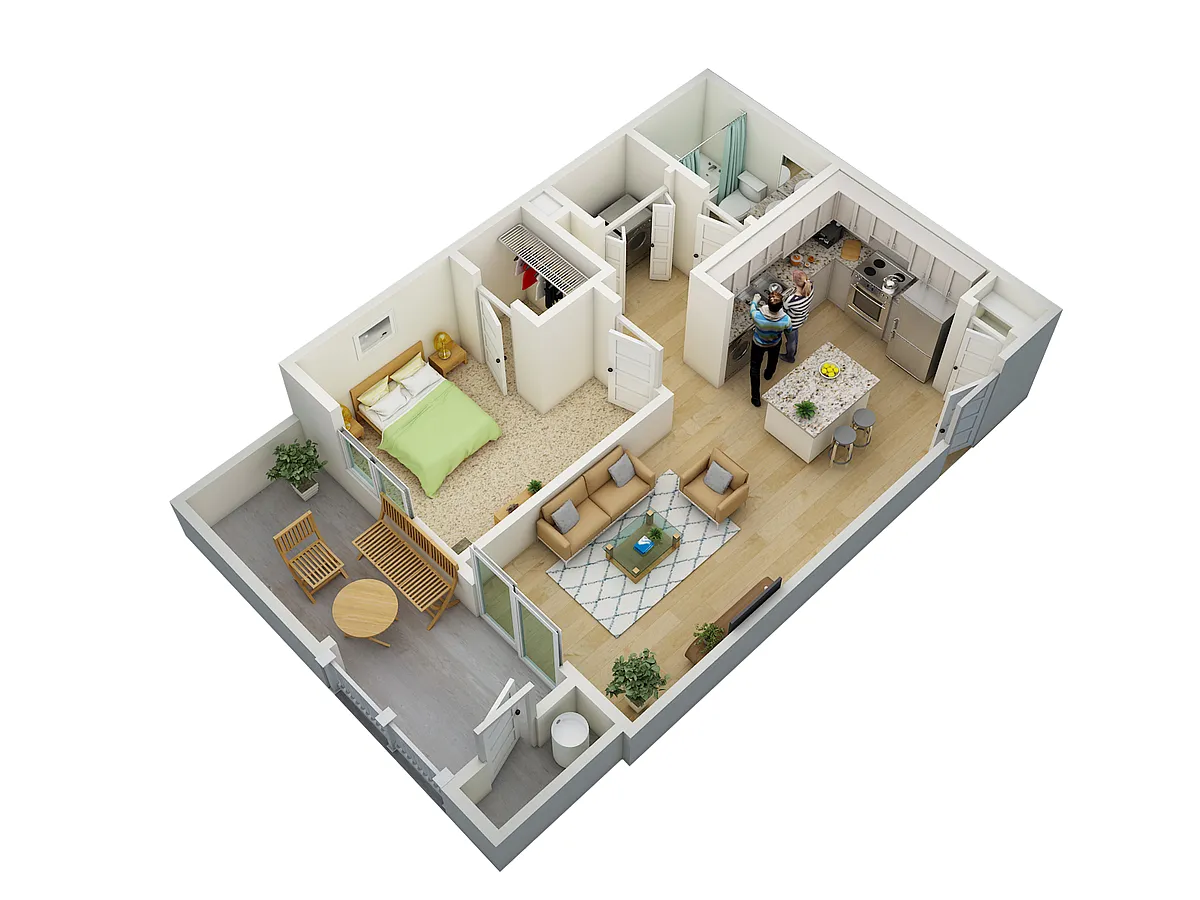 Floor plan A1