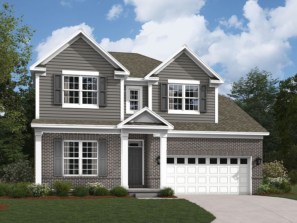 Columbia Elevation D with Optional Brick
