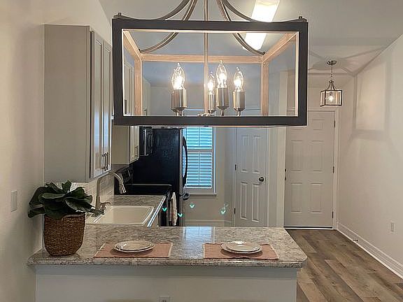 Modern fixtures throughout