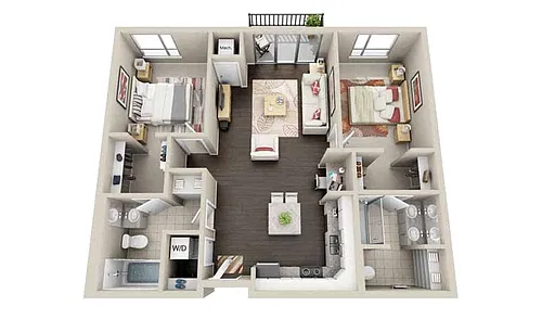 Floor plan B7