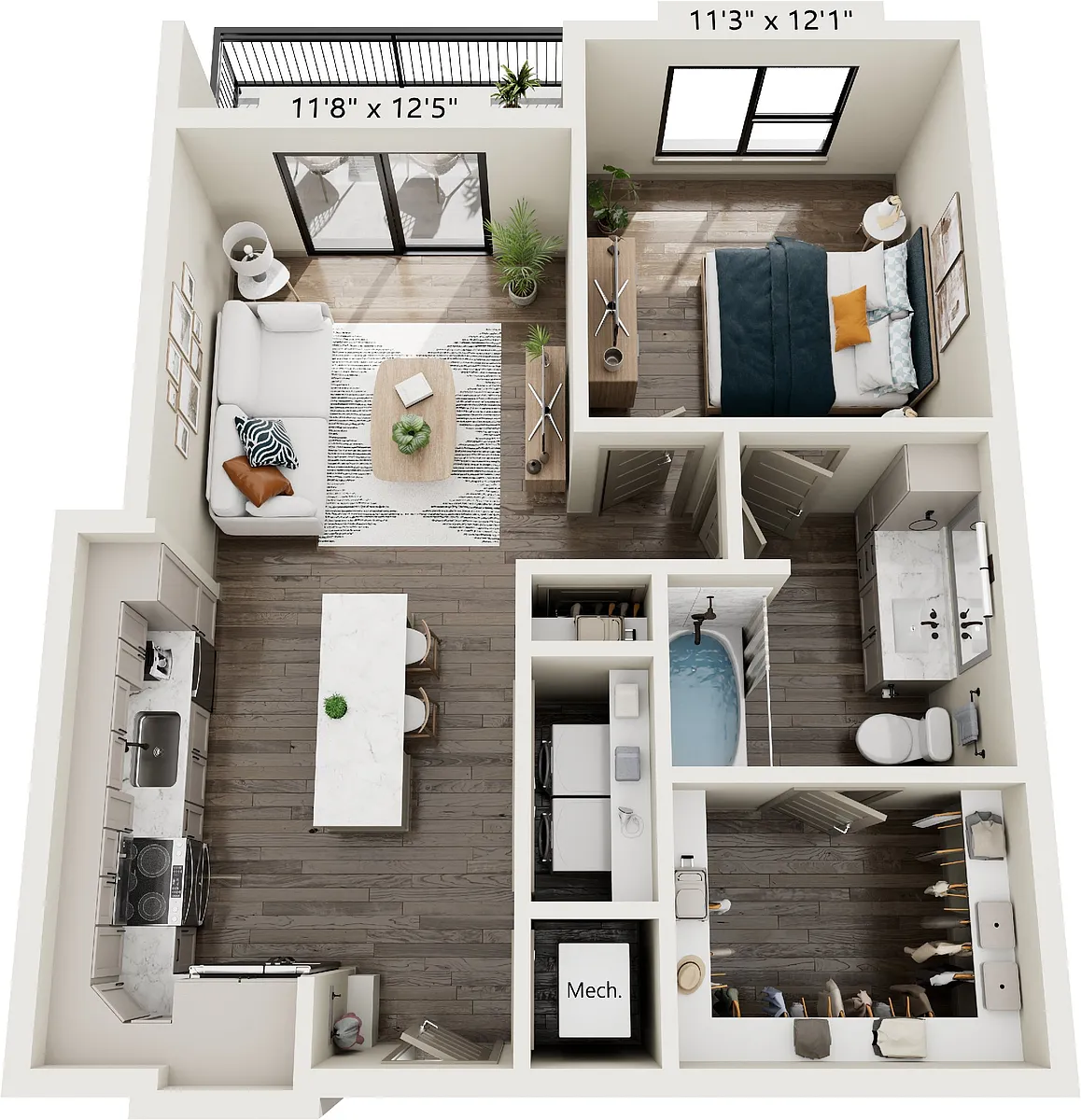 Floor plan A24