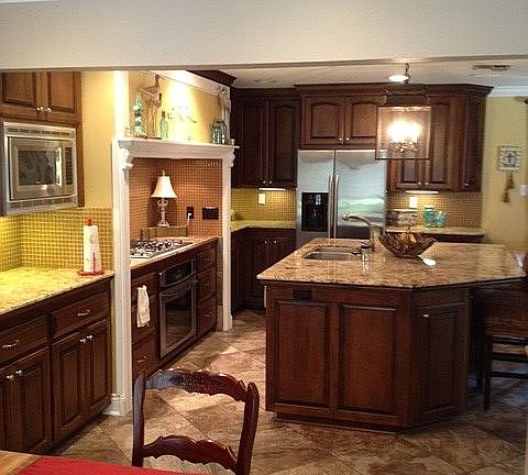 Updated, spacious kitchen