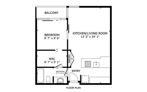 Floor plan B1