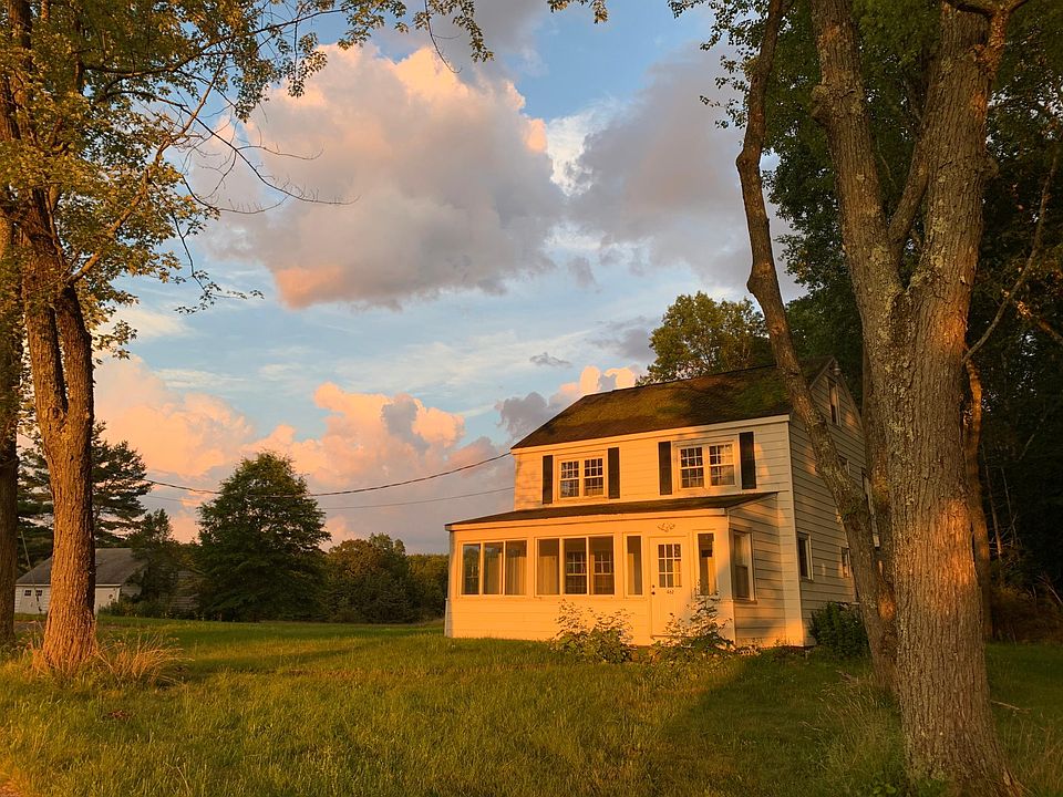 Front + South side of house