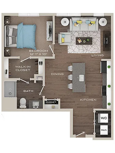 Floor plan Zebulon