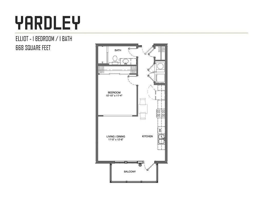 Floor plan Elliot