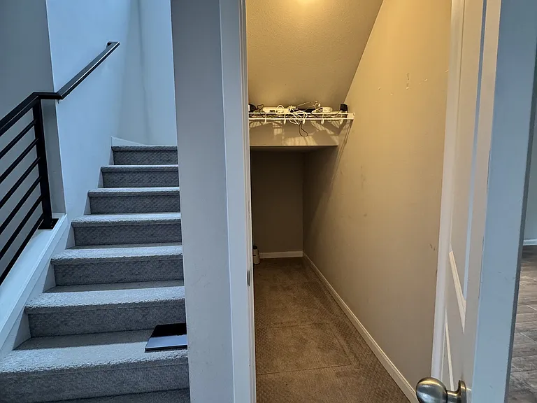 Stair closet