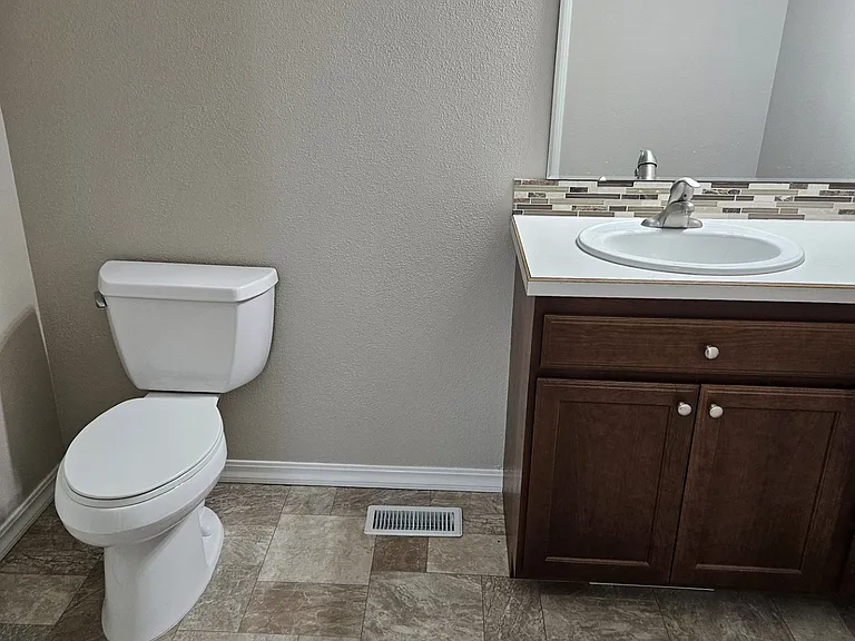 Bath off laundry / garage