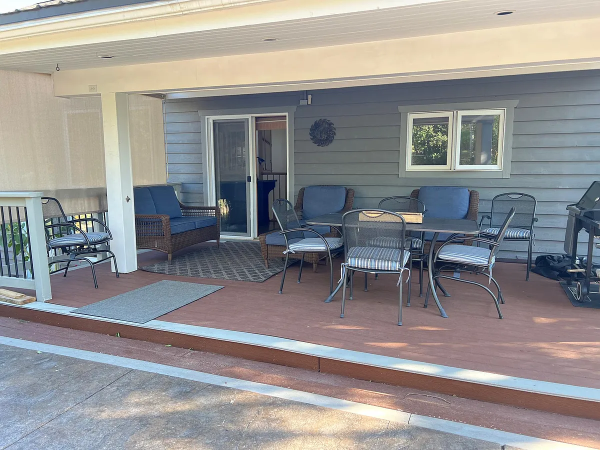 Private Back deck with weber grill. - 31165 Broken Talon Trl