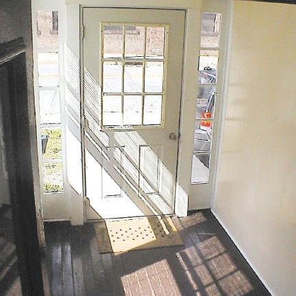 Foyer 8x10 & outside metal security door. 2 car spots in front of apt.