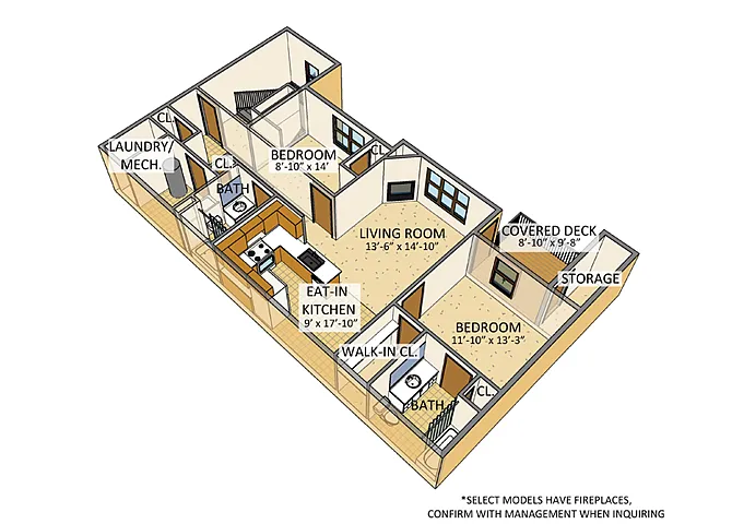 Floor plan Stonington Park
