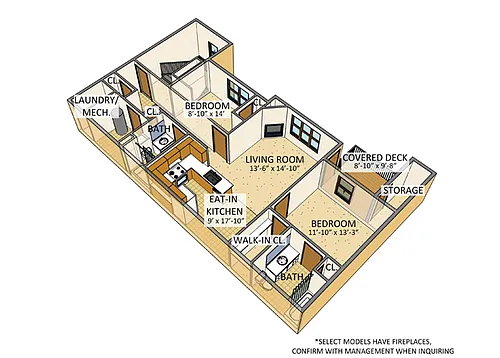 Floor plan Stonington Park
