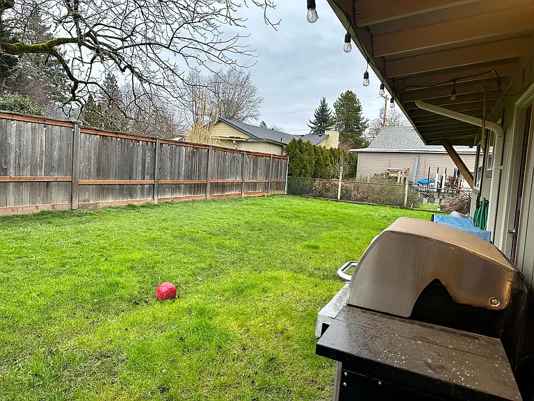 Private Backyard.