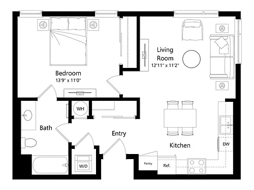 Floor plan B