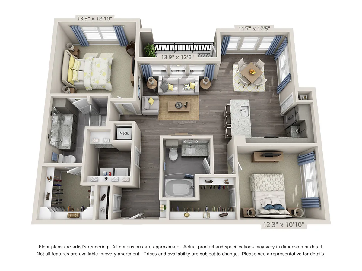 Floor plan Diamond 3