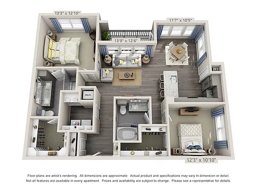 Floor plan Diamond 3