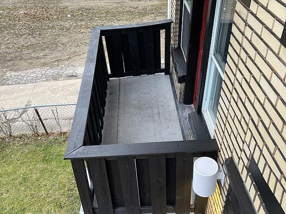Private balcony
