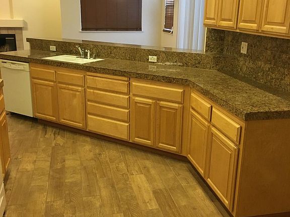 Brand new tile in kitchen