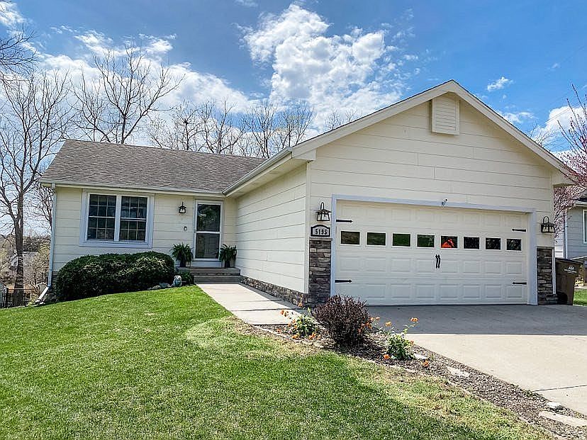 Ranch + deep 2 car garage