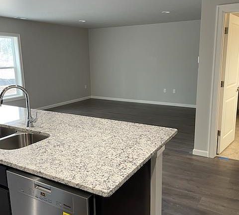 Open living space on main floor